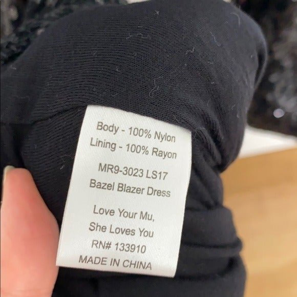 Show Me Your Mumu Black Bazel Blazer Size Small - Picture 6 of 7